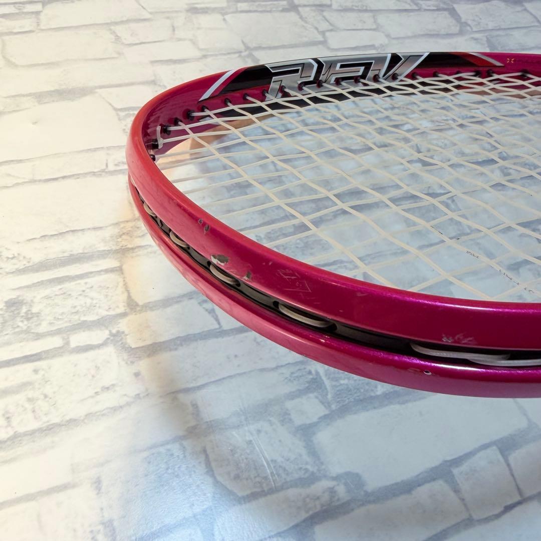 【希少】YONEX NANOFORCE 8V REV マゼンタ ソフトテニス