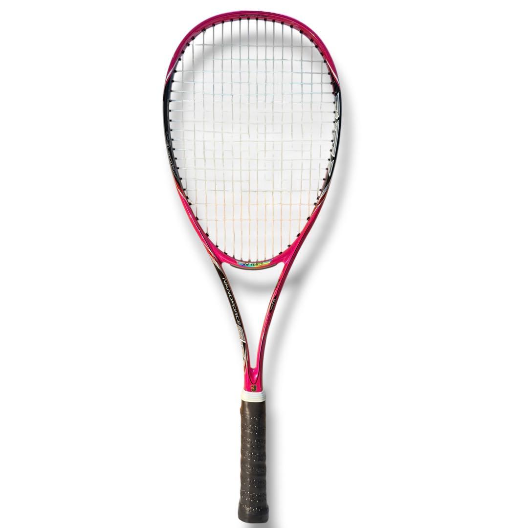 【希少】YONEX NANOFORCE 8V REV マゼンタ ソフトテニス