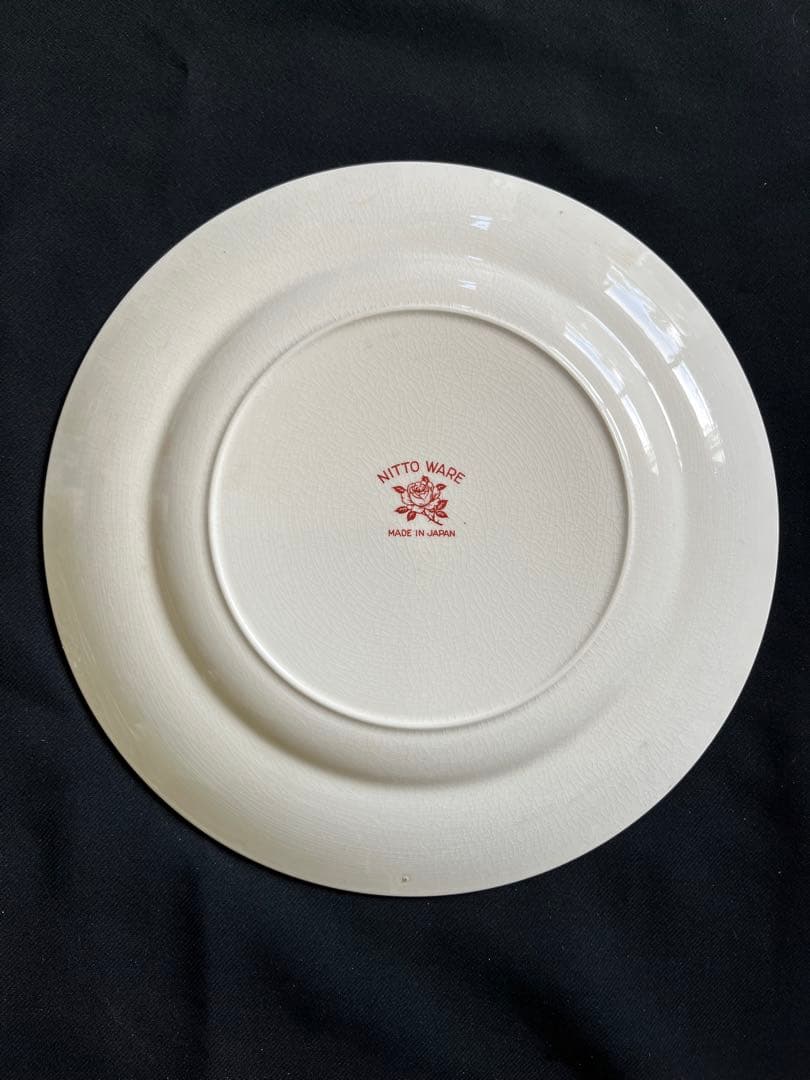 【古物】 NITTO WARE 23cm皿 7枚 管理A3350