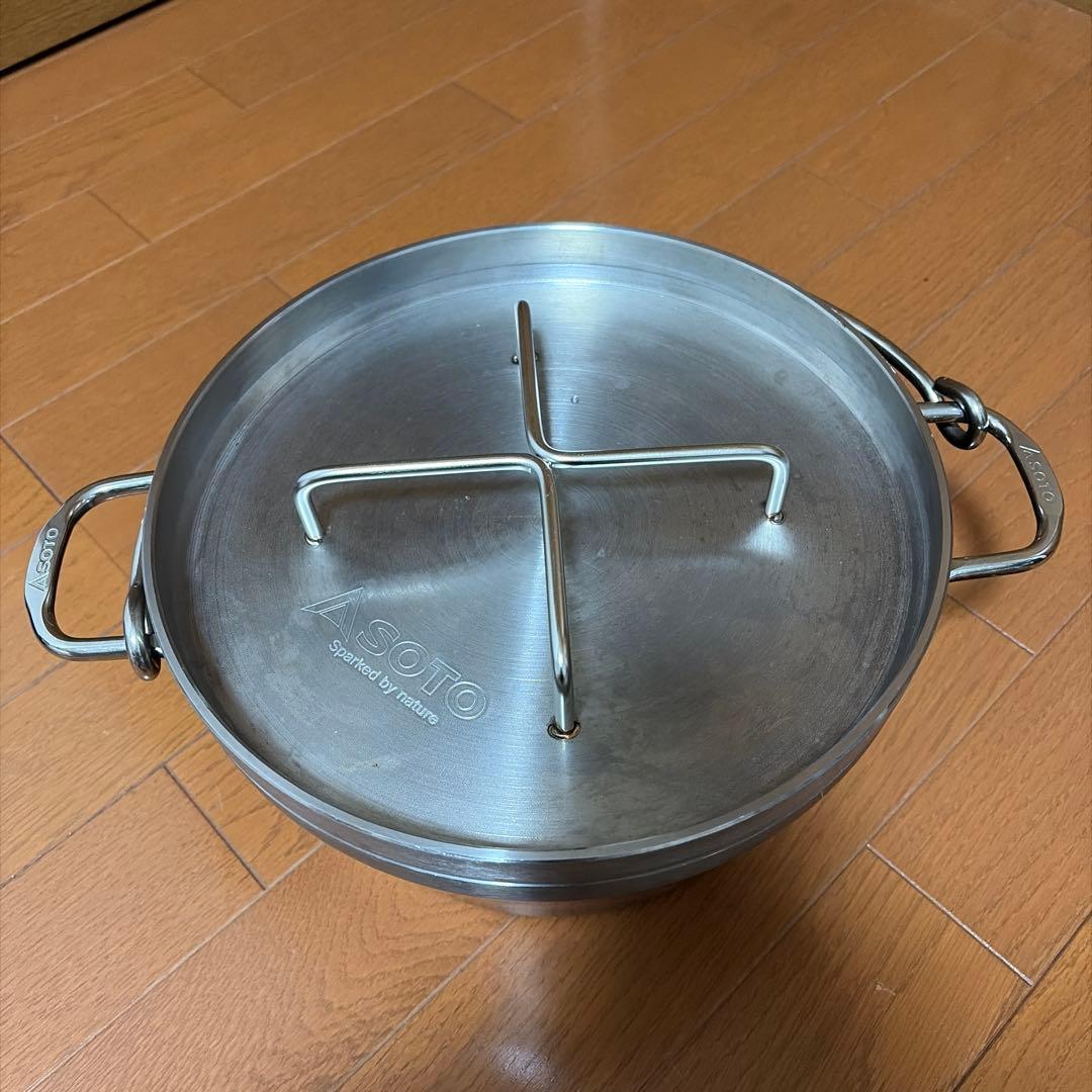 こ*ぎ様 SOTO ステンレスダッチオーブンST−910 10インチ