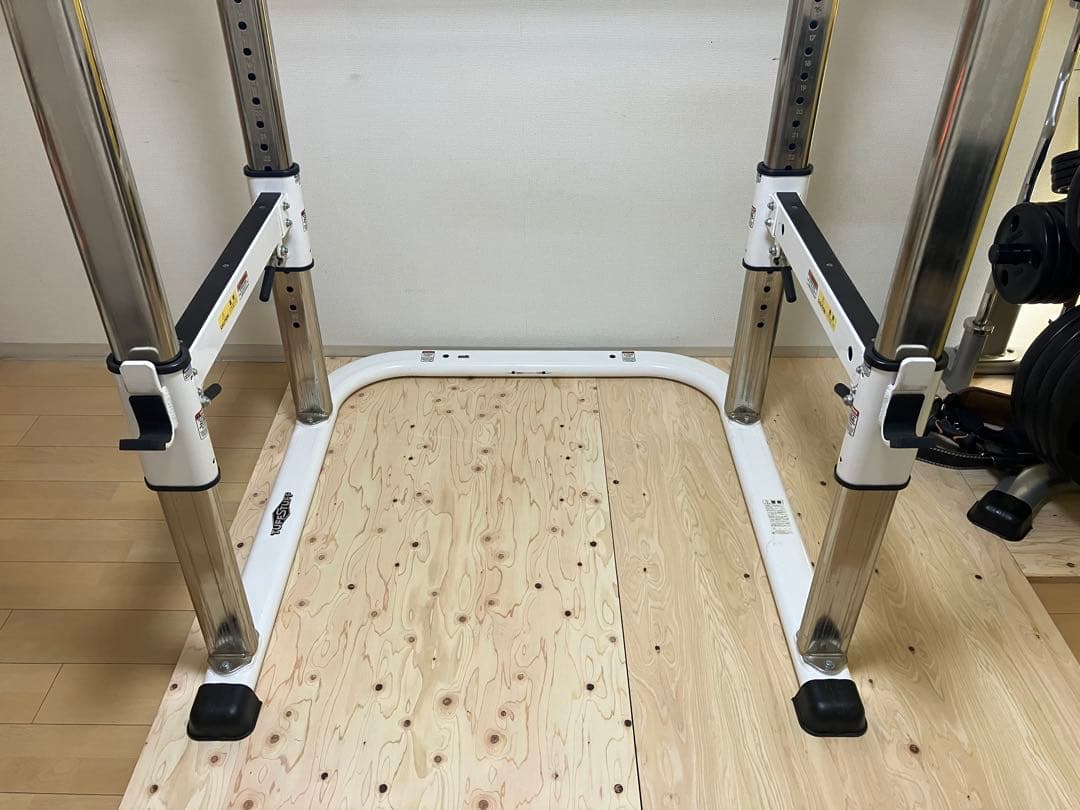 タフスタッフ RPR-265 パワーラック IVANKO プレート 215kg