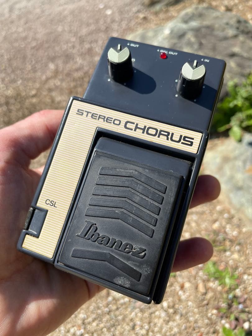 Ibanez CSL Stereo Chorus エフェクター BBD