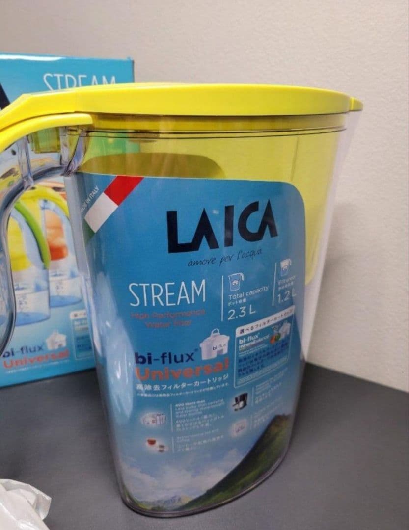 【未使用カートリッジ4個セット】LAICA バイフラックス 浄水器カートリッジ