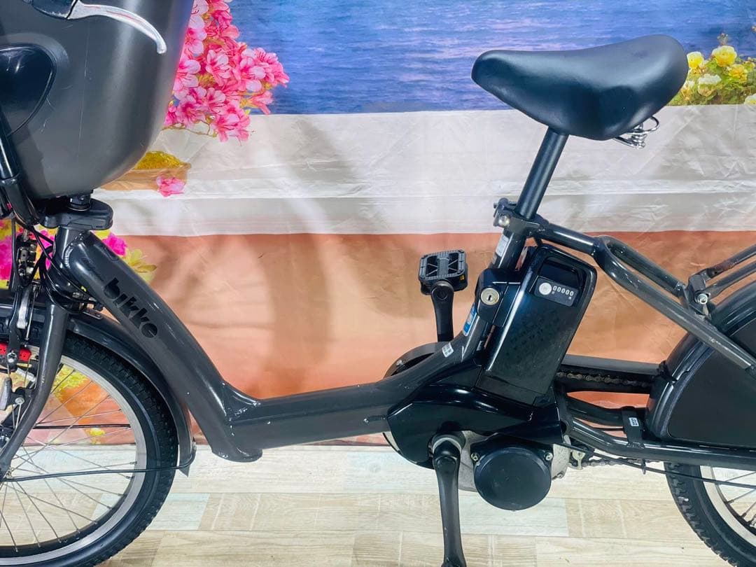 超人気！BIKKEビッケ12AH！⭐️子供乗せ電動アシスト自転車Y2727