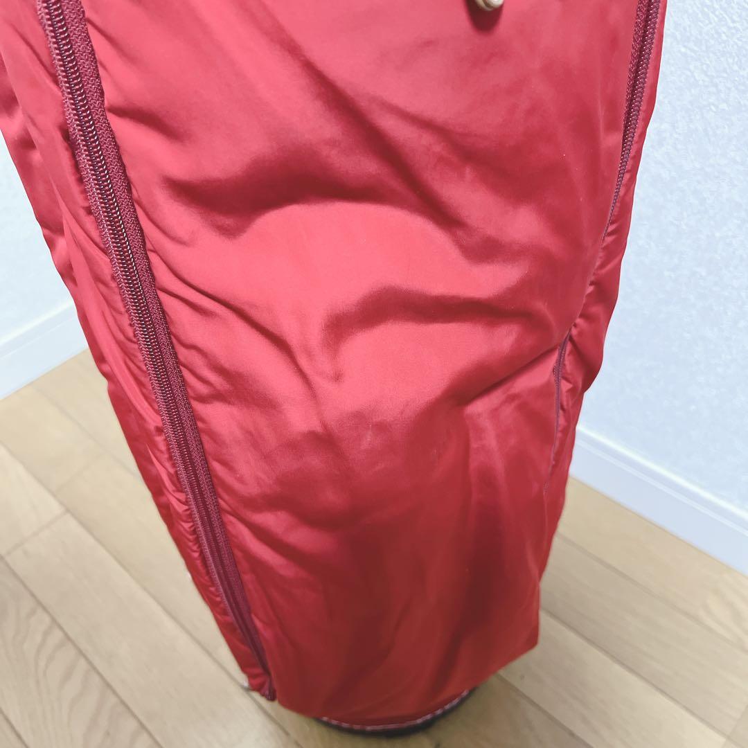 K115 美品！onoff オノフ キャディバッグ レッド