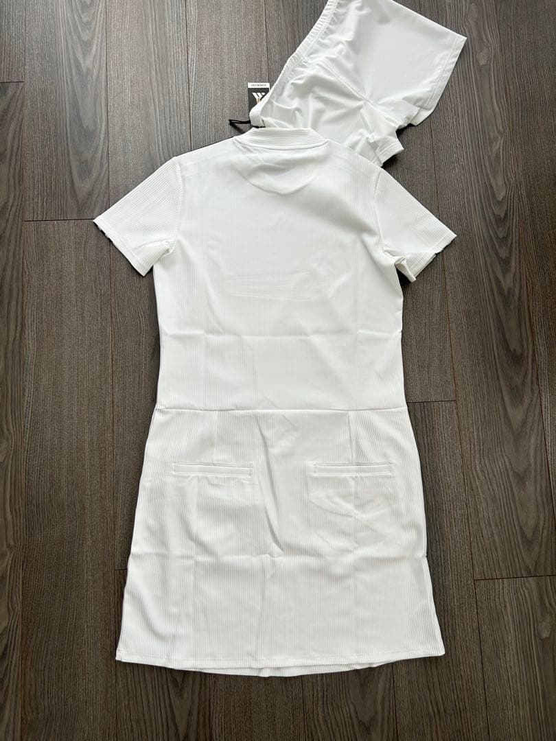 新品 レディース adidas アディダス ゴルフワンピース 吸湿速乾 XL