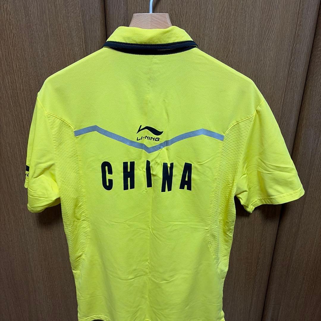LI-NING バドミントン・卓球ポロシャツ（中国代表モデル）