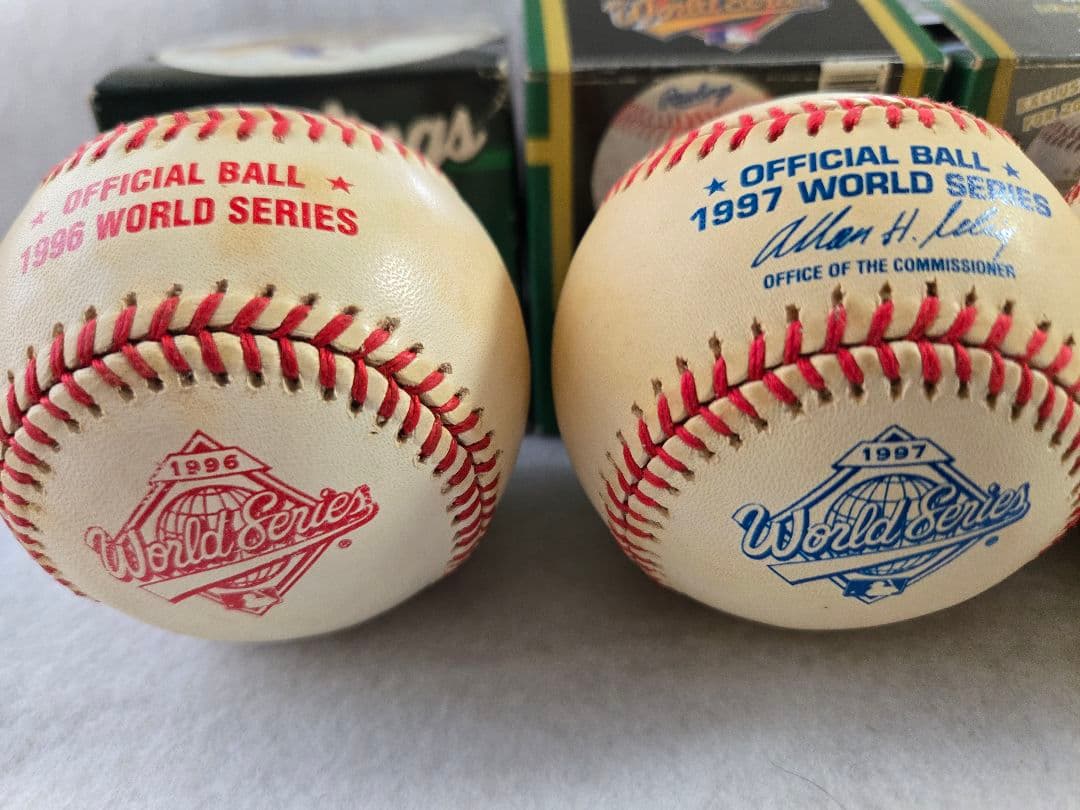Rawlings MLBワールドシリーズ公式ボール 4個セット