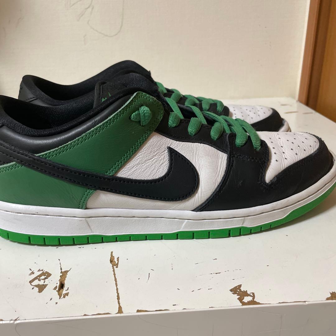 Nike Dunk Low ホワイト/ブラック/グリーン