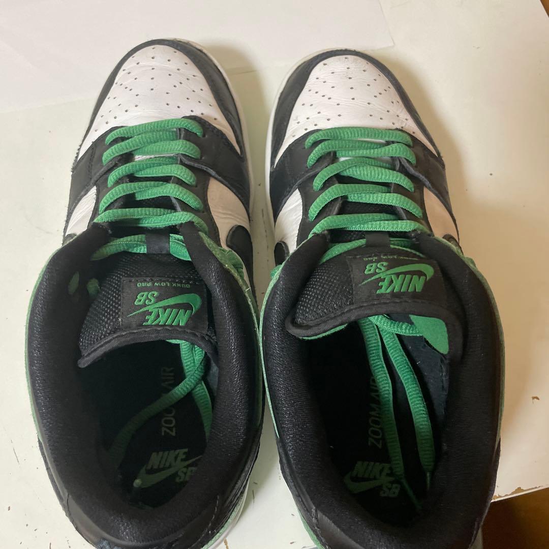 Nike Dunk Low ホワイト/ブラック/グリーン