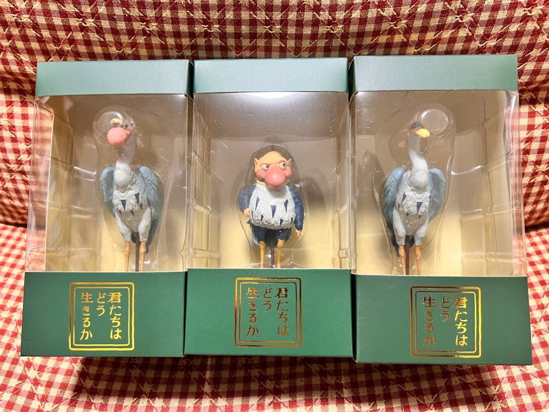 【未開封】 君たちはどう生きるか フィギュア3体セット ジブリ