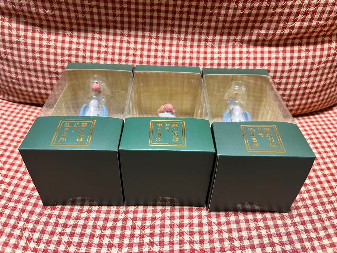 【未開封】 君たちはどう生きるか フィギュア3体セット ジブリ