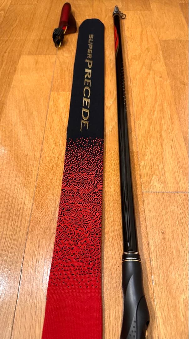 【美品】がまかつスーパープレシード2号 5.0m