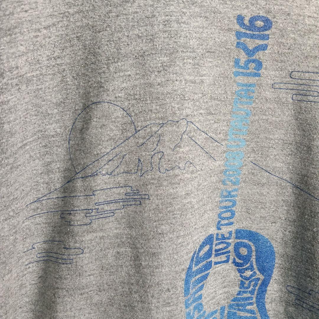 斉藤和義　ライブTシャツ　長袖Tシャツ　ロンT　長袖カットソー　ギター　M　古着