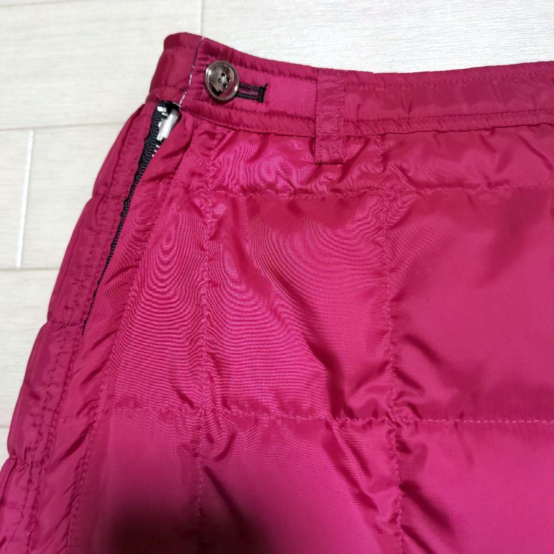 再再再値下げ美品　ランバンスポール　ダウンスカート36 リバーシブル　中綿