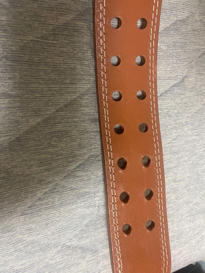 ゴールドジム　プロレザーベルト M