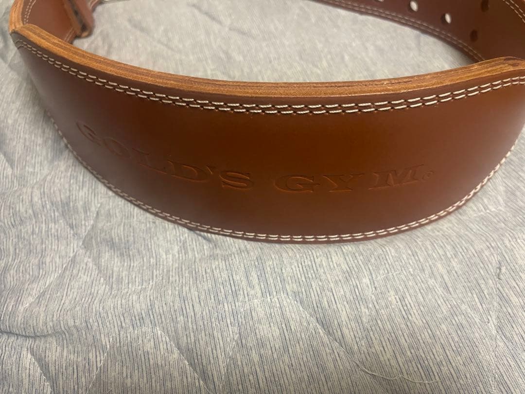 ゴールドジム　プロレザーベルト M