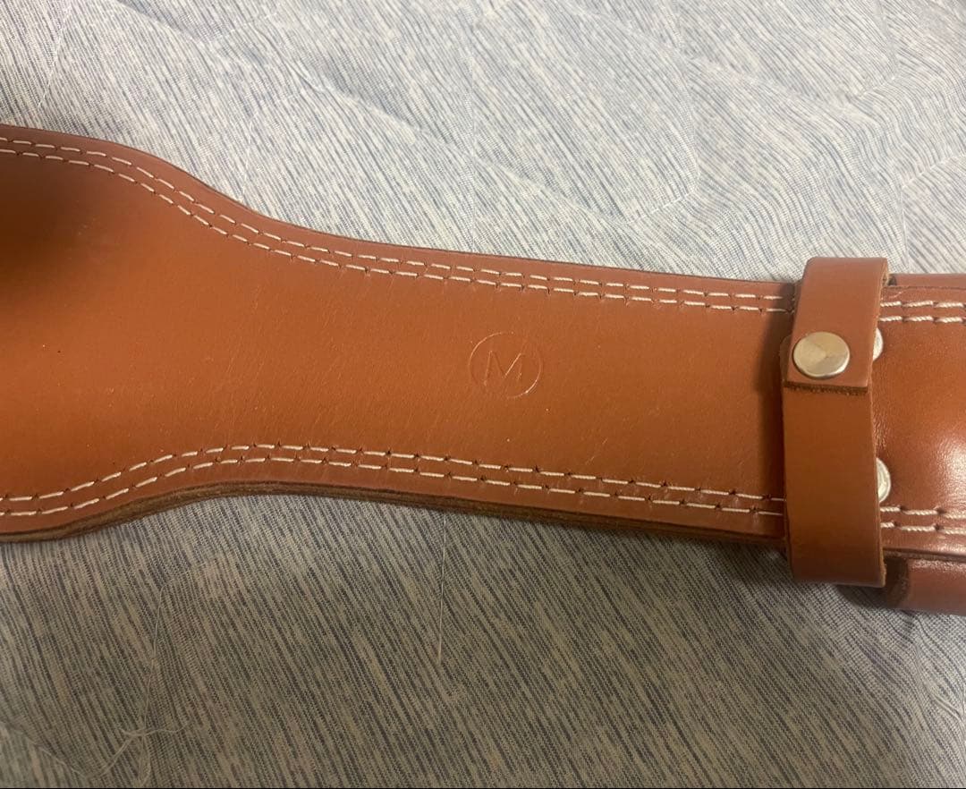 ゴールドジム　プロレザーベルト M