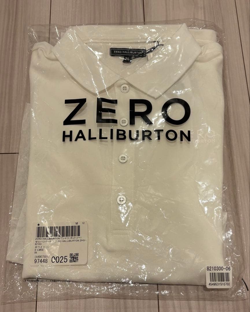 ZERO HALLIBURTON ゴルフシャツ 2L 新品未使用