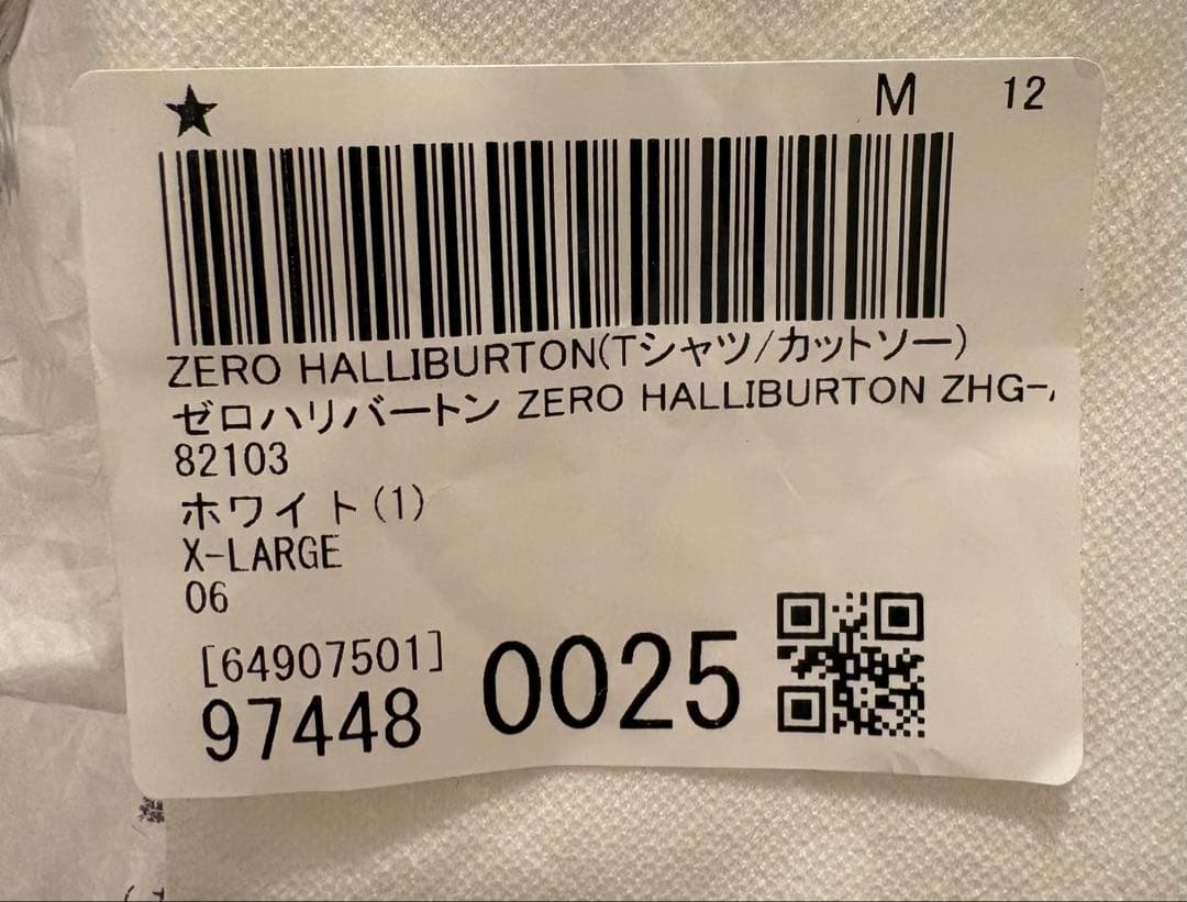 ZERO HALLIBURTON ゴルフシャツ 2L 新品未使用