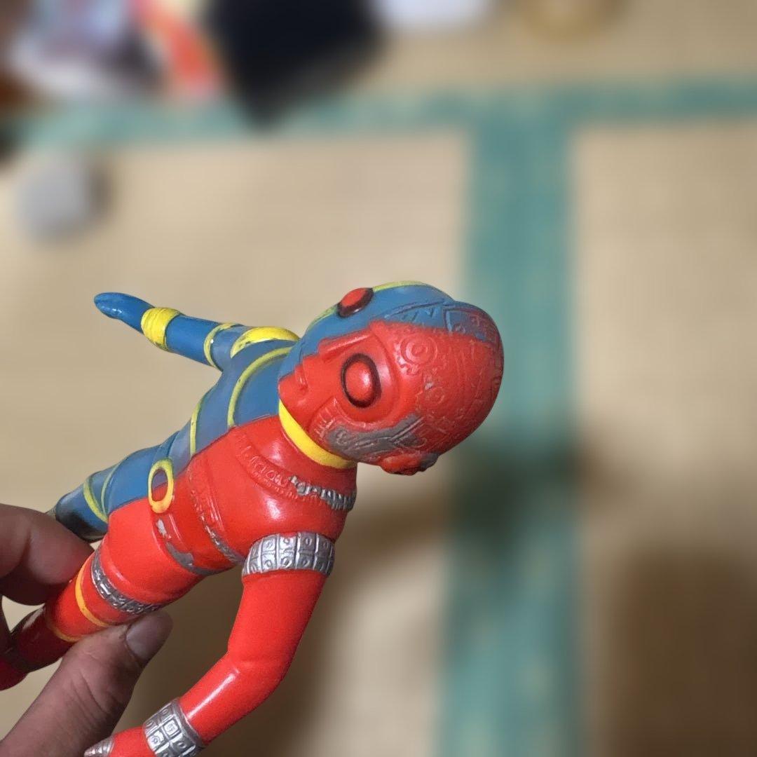 タカトク　キカイダー　ミドル　ソフビ　希少　レア　当時物