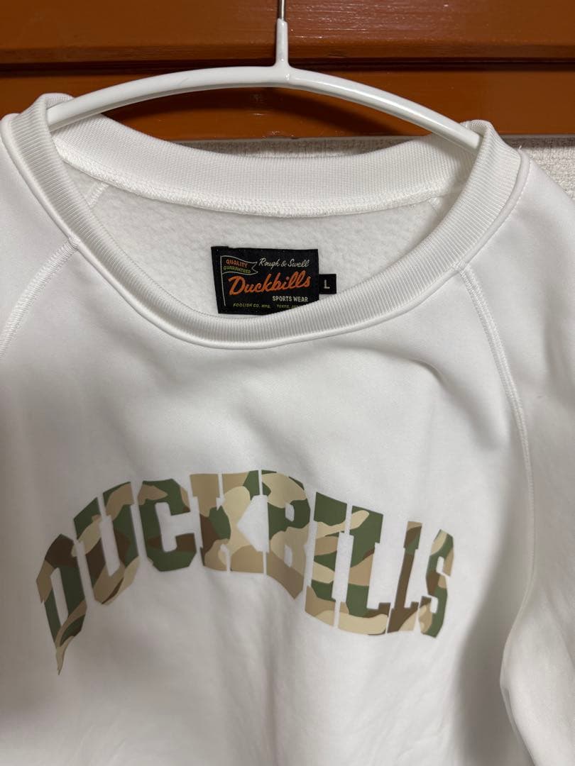 Duckbills 迷彩プリント スウェットシャツ L