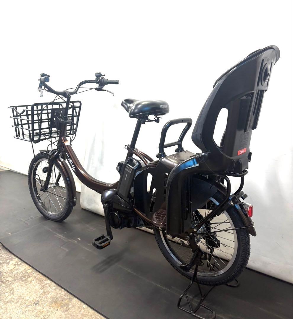 1年保証 新型　ヤマハ　パスバビーアン　20インチ　茶色　電動アシスト自転車