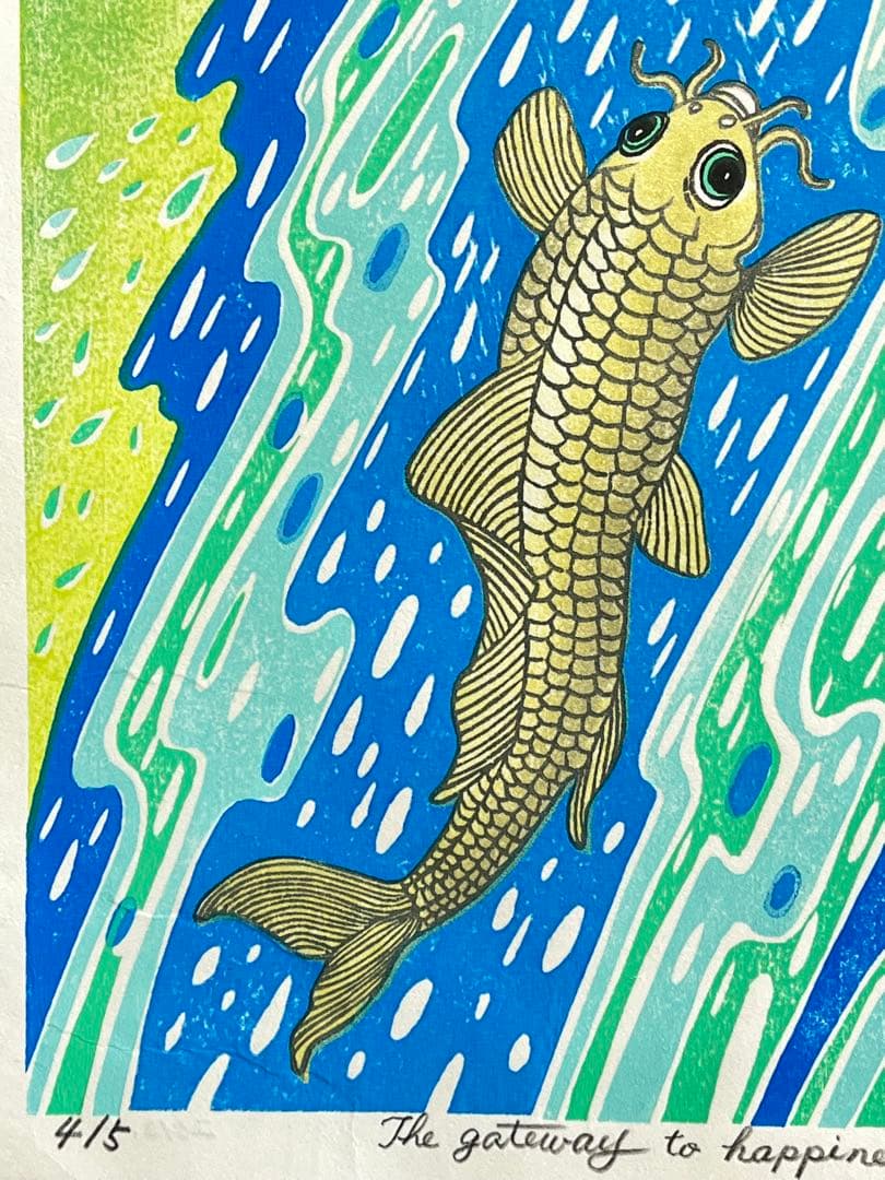 木版画『とうりゅうもん』