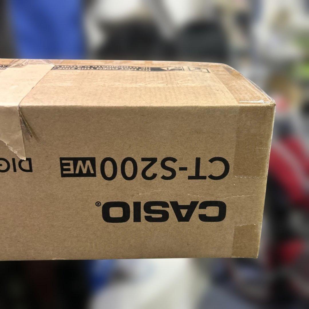 7343【未使用】CASIO CT-S200WE キーボード 2025年製
