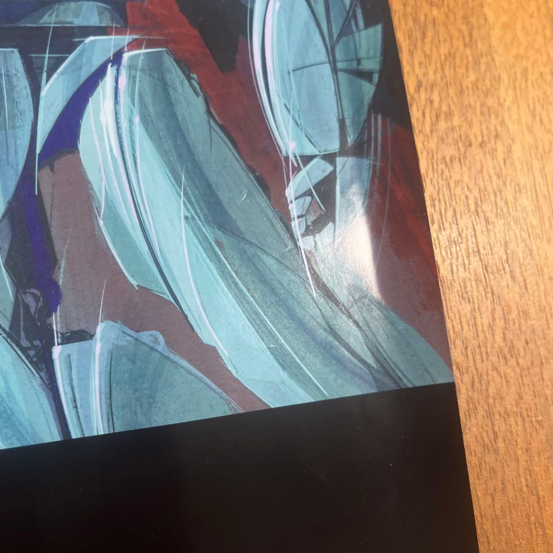 シド・ミード展　ターンAガンダム　B2ポスター　希少品　機動戦士ガンダム