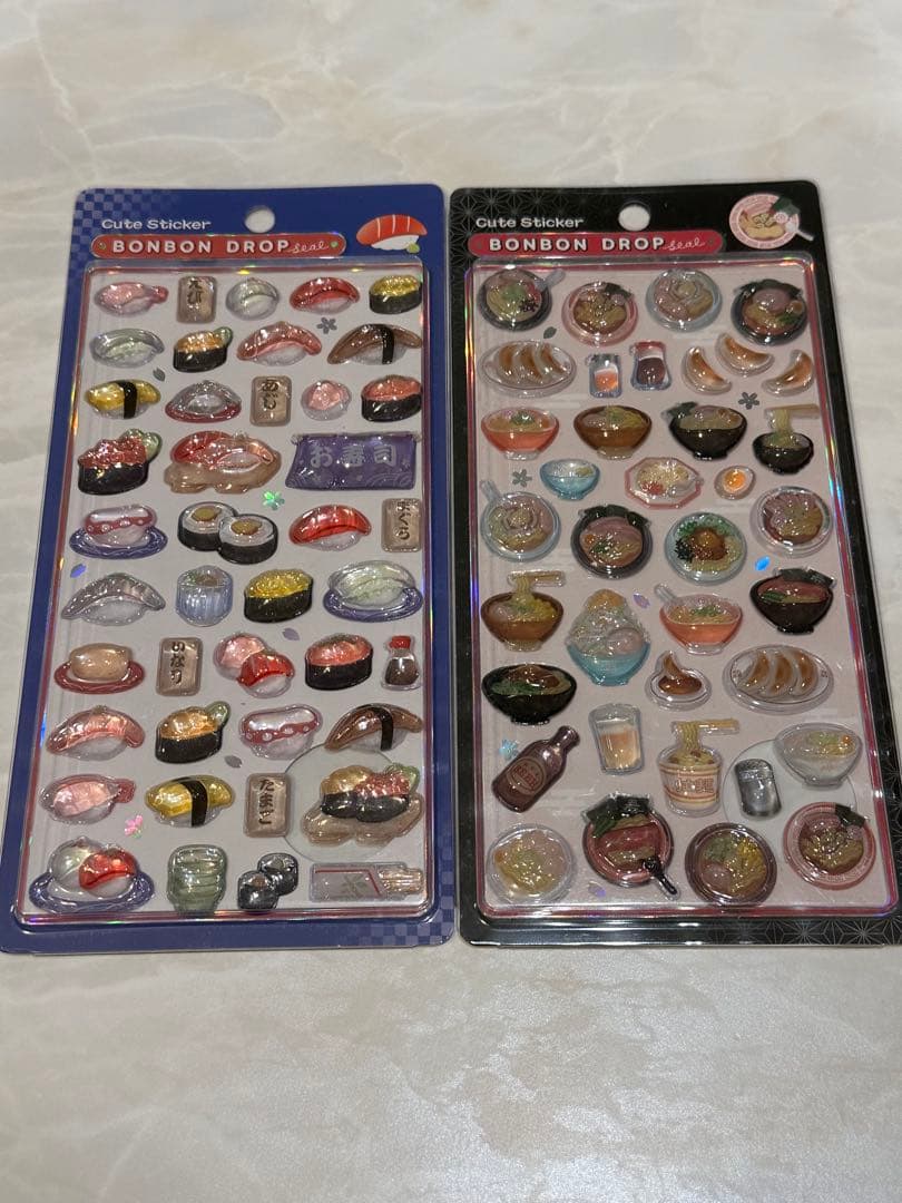 【正規品】　ボンボンドロップシール　和柄　まとめ売り　6枚　セット