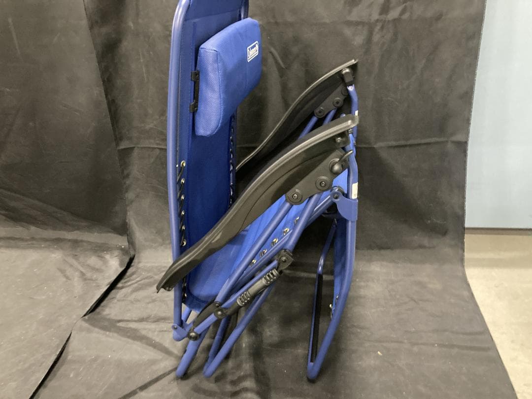 Coleman インフィニティチェア デニム リクライニング 折りたたみ式