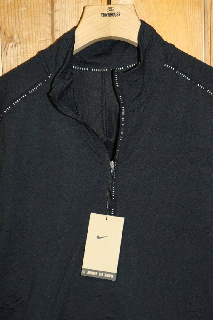 新品 ナイキ ランニング ディビジョン ハーフジップシャツ (M)Ⓗ