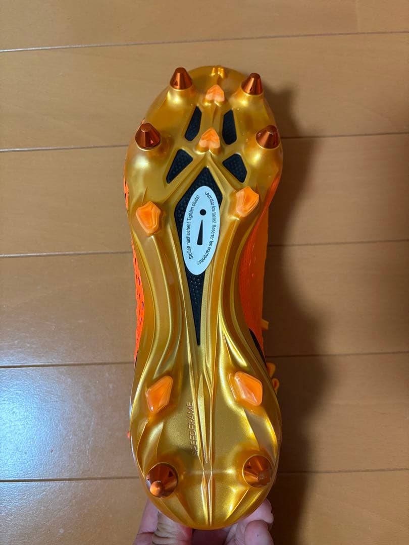 adidas X Speedportal .1 取替式スタッドSG オレンジ