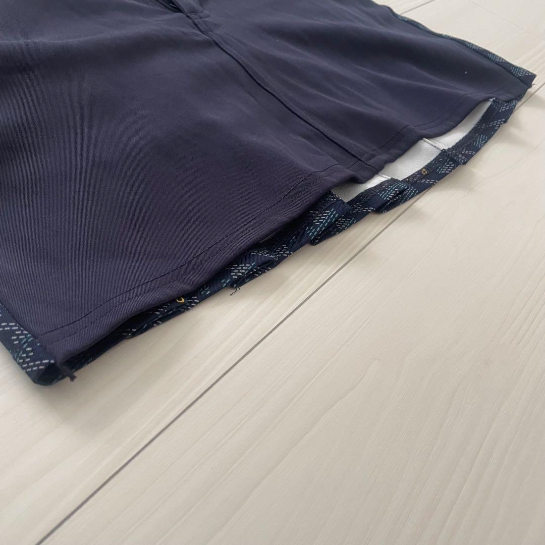 【美品】レザレクション　レディース ゴルフスカート ネイビー　XS