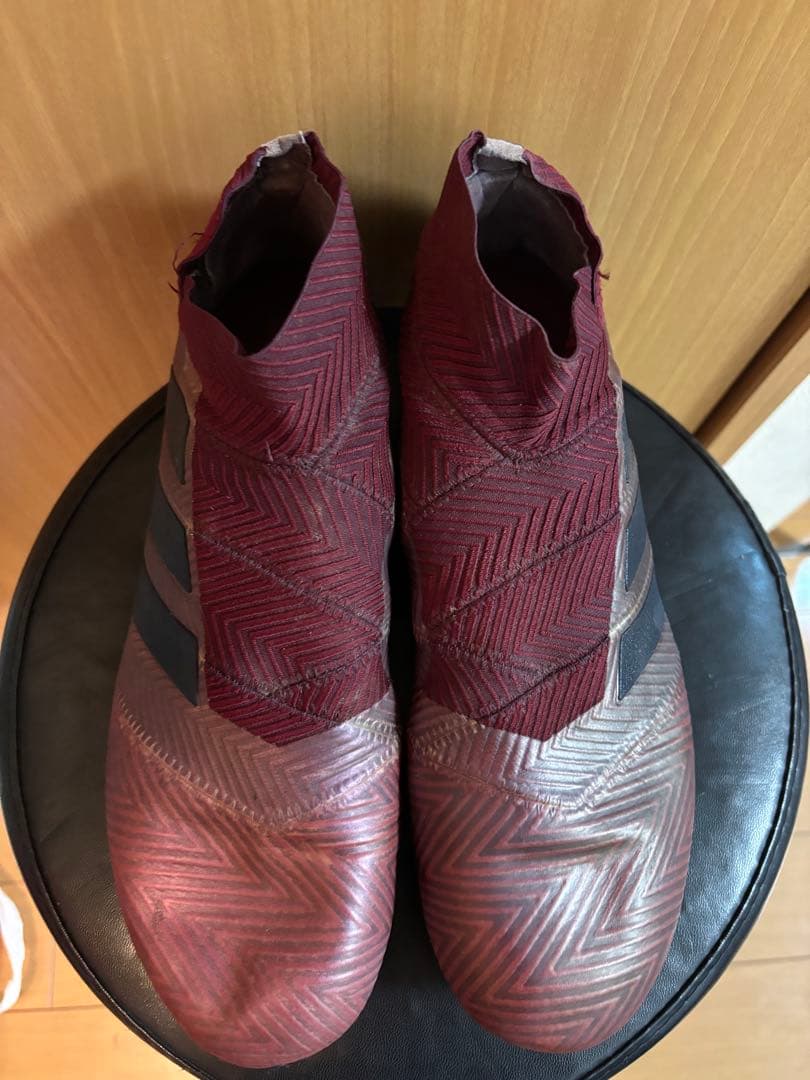 adidas バーガンディ サッカーシューズ・スパイク