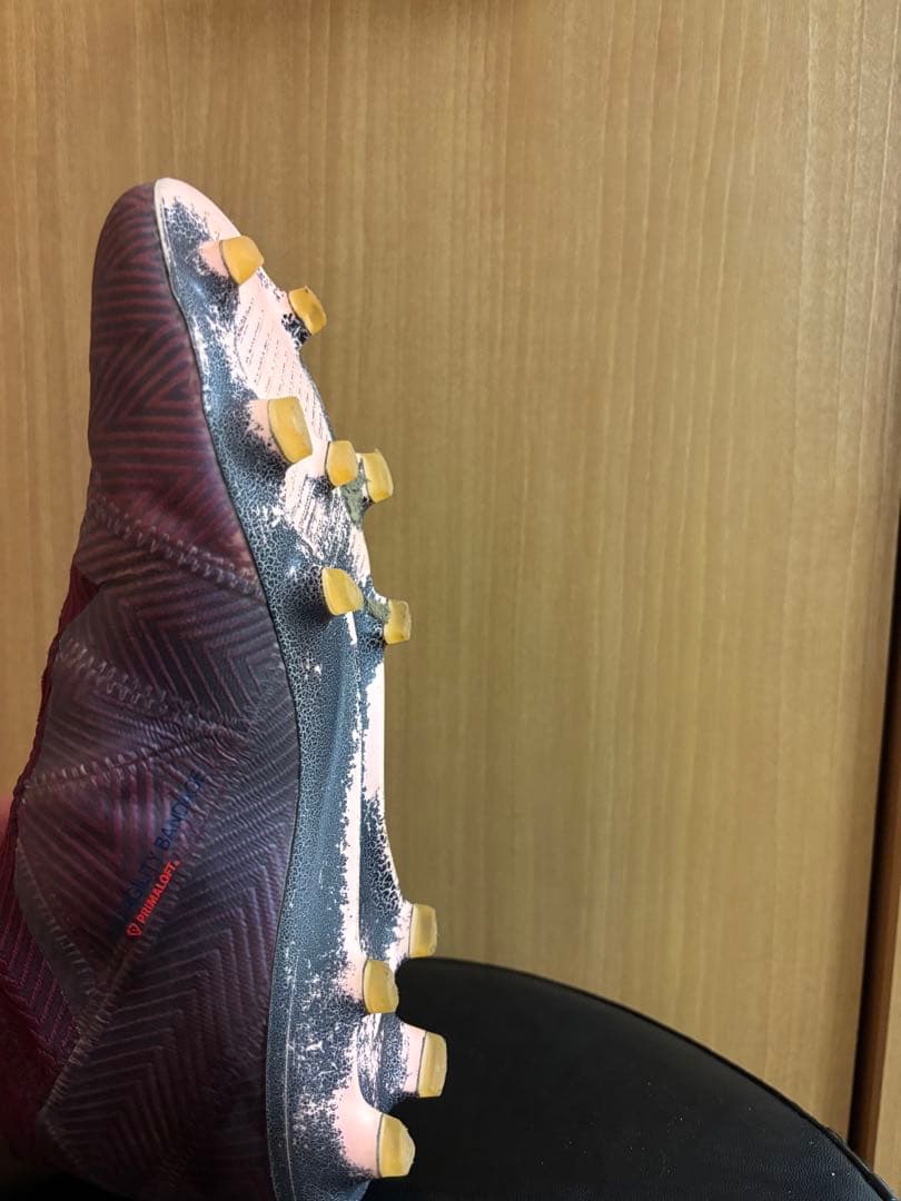 adidas バーガンディ サッカーシューズ・スパイク