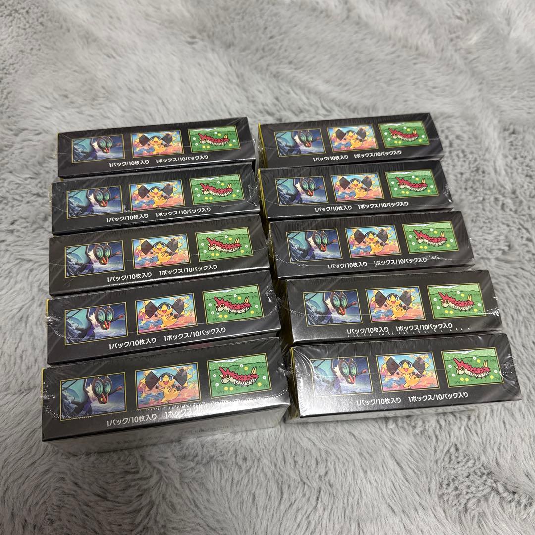 ポケモンカードゲーム シュリンク付き 未開封 MEGAドリームex 10BOX