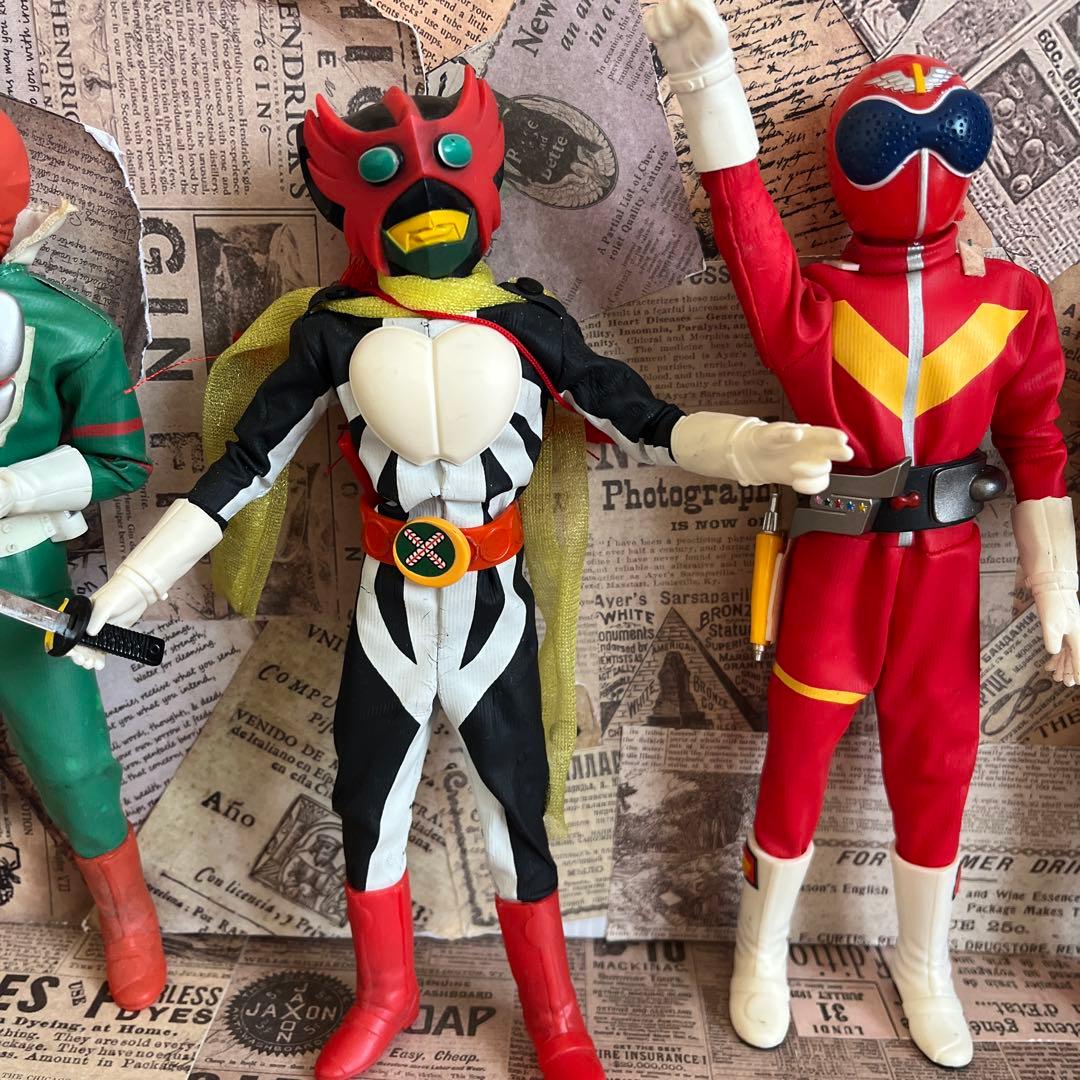 仮面ライダー 人造人間キカイダー　ハカイダー　変身忍者嵐　月の輪　フィギュア