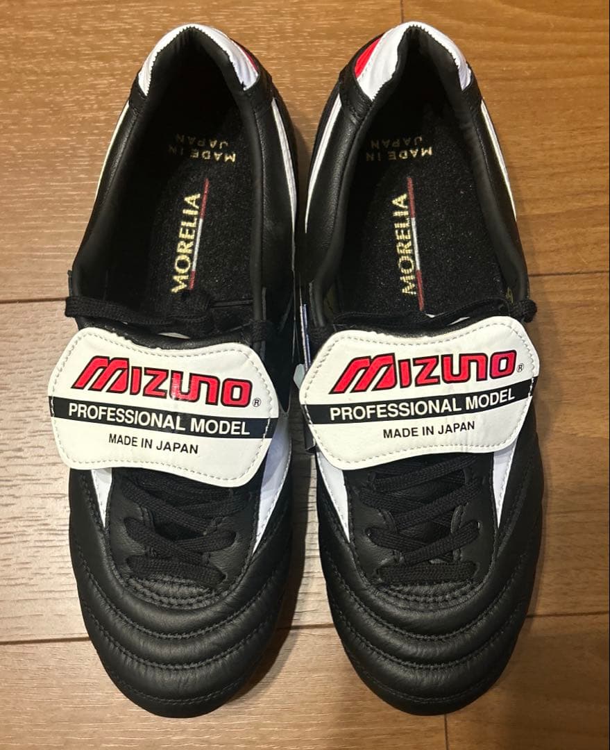 【新品未使用】MIZUNO MORELIA Ⅱ JAPAN ミズノモレリア 黒①