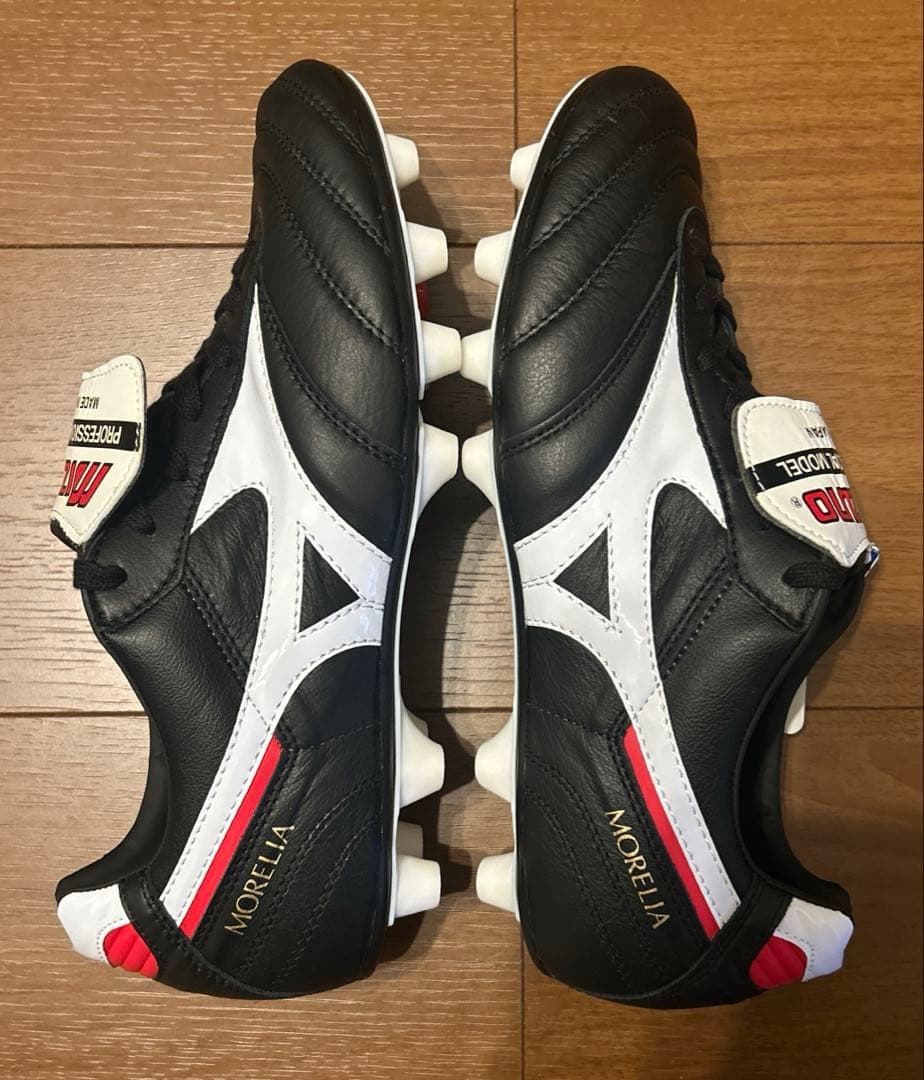 【新品未使用】MIZUNO MORELIA Ⅱ JAPAN ミズノモレリア 黒①