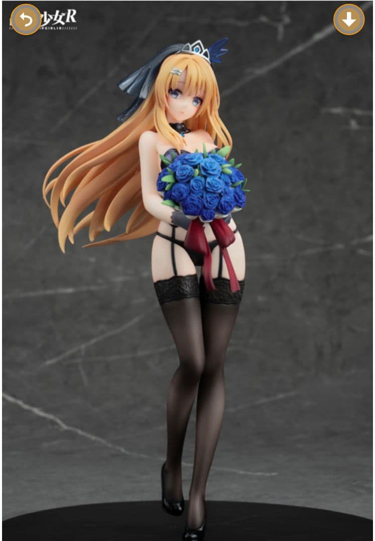 【新品】APEX 戦艦少女R サラトガ　宵の花Ver. スケール フィギュア