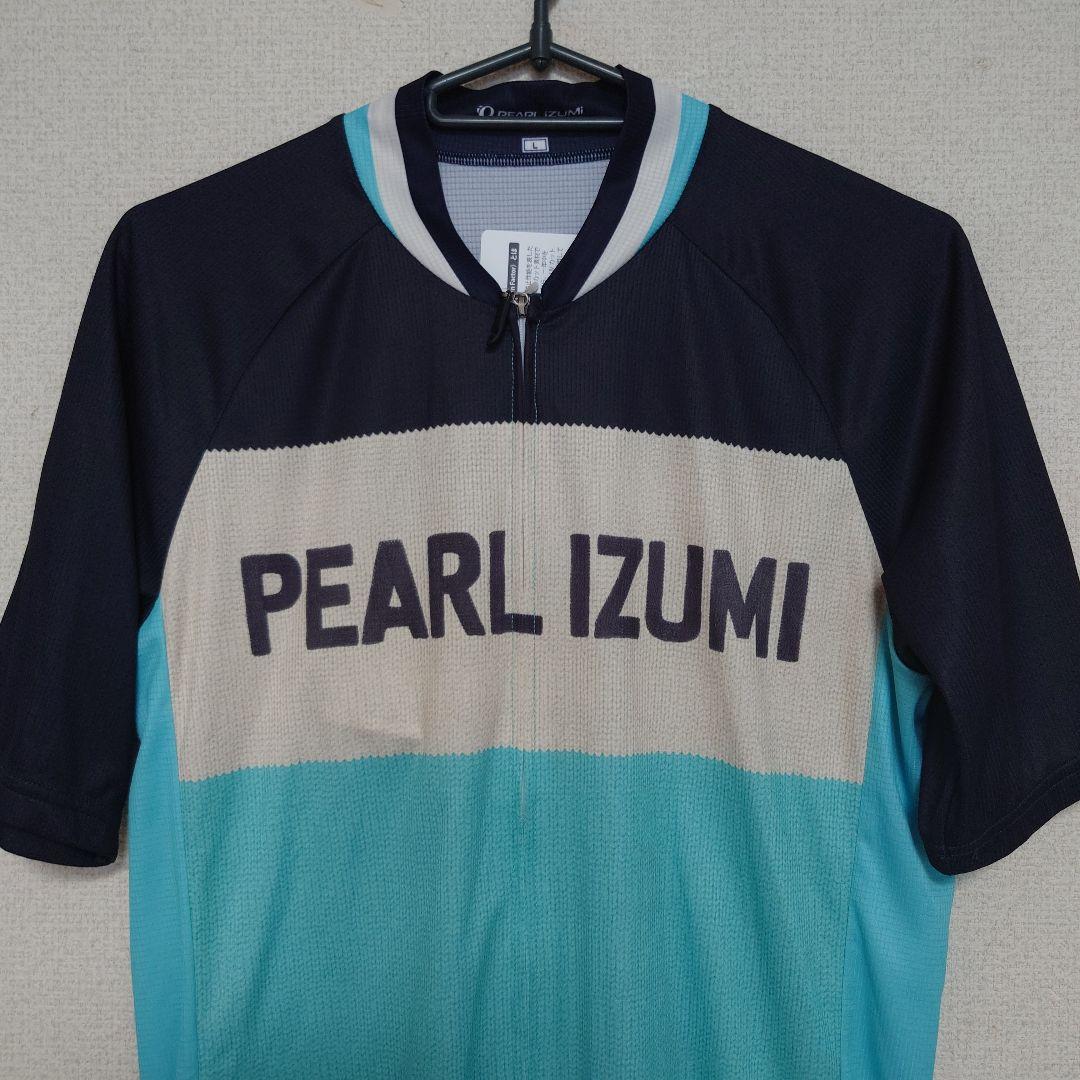 PEARL IZUMI サイクルジャージ 半袖 青/黒
