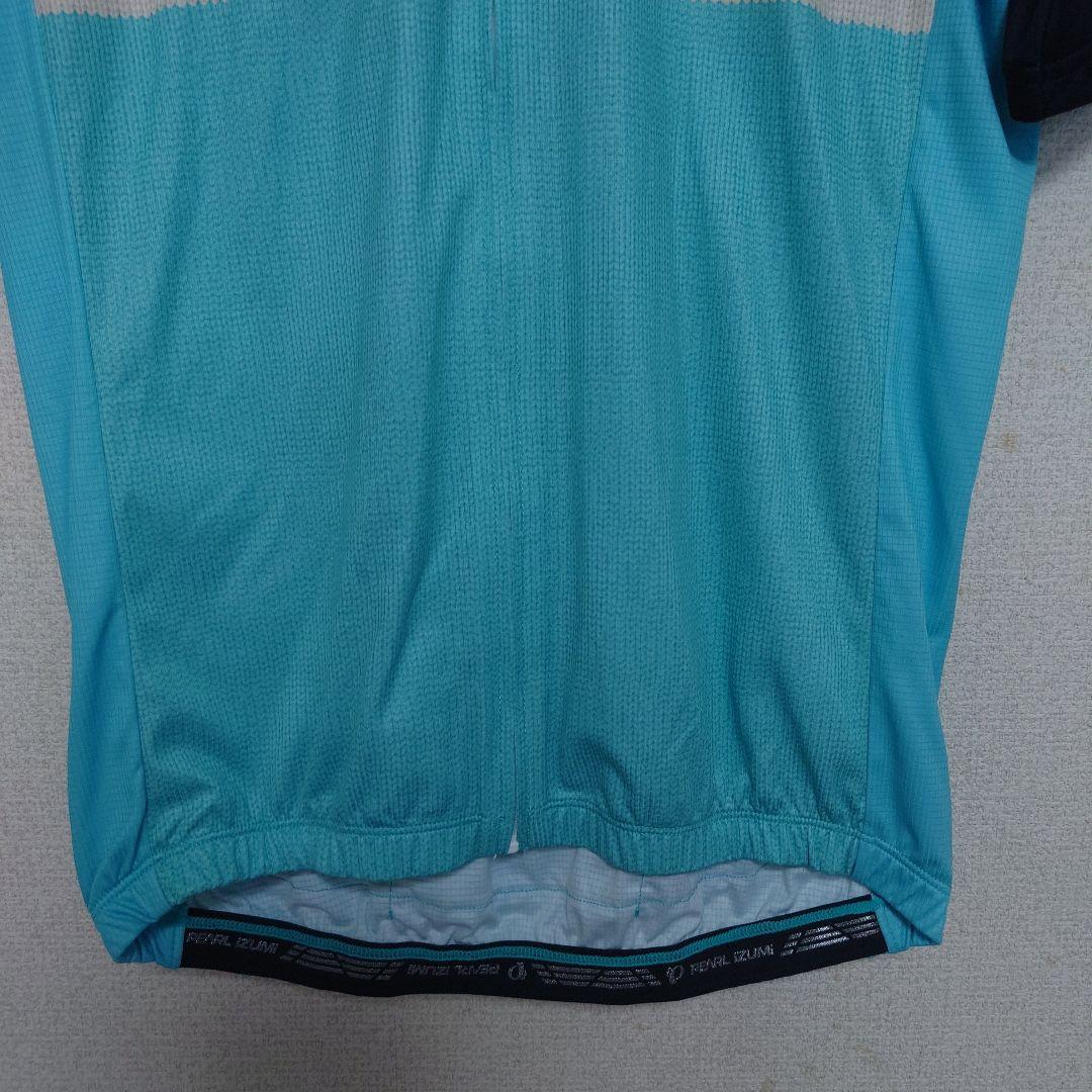 PEARL IZUMI サイクルジャージ 半袖 青/黒