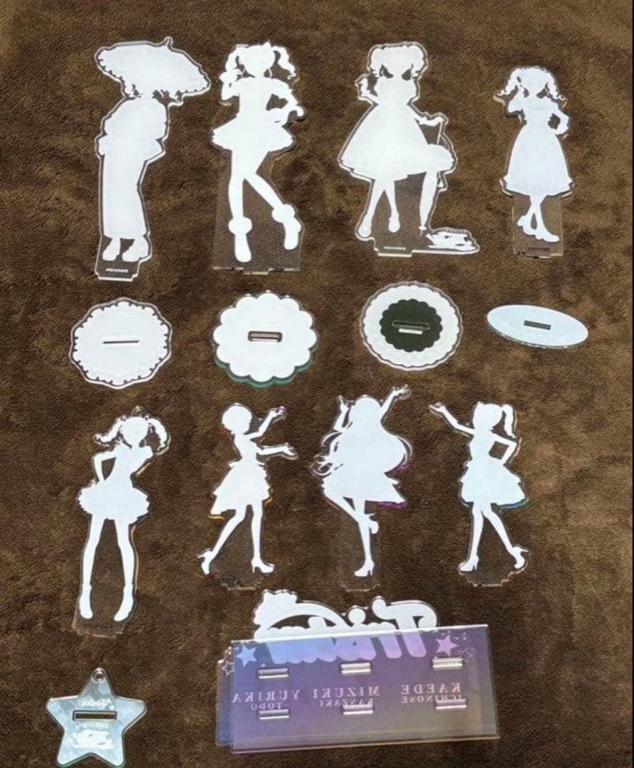 アイカツ 藤堂ユリカ アクリルスタンド アクスタ dcd セット売り