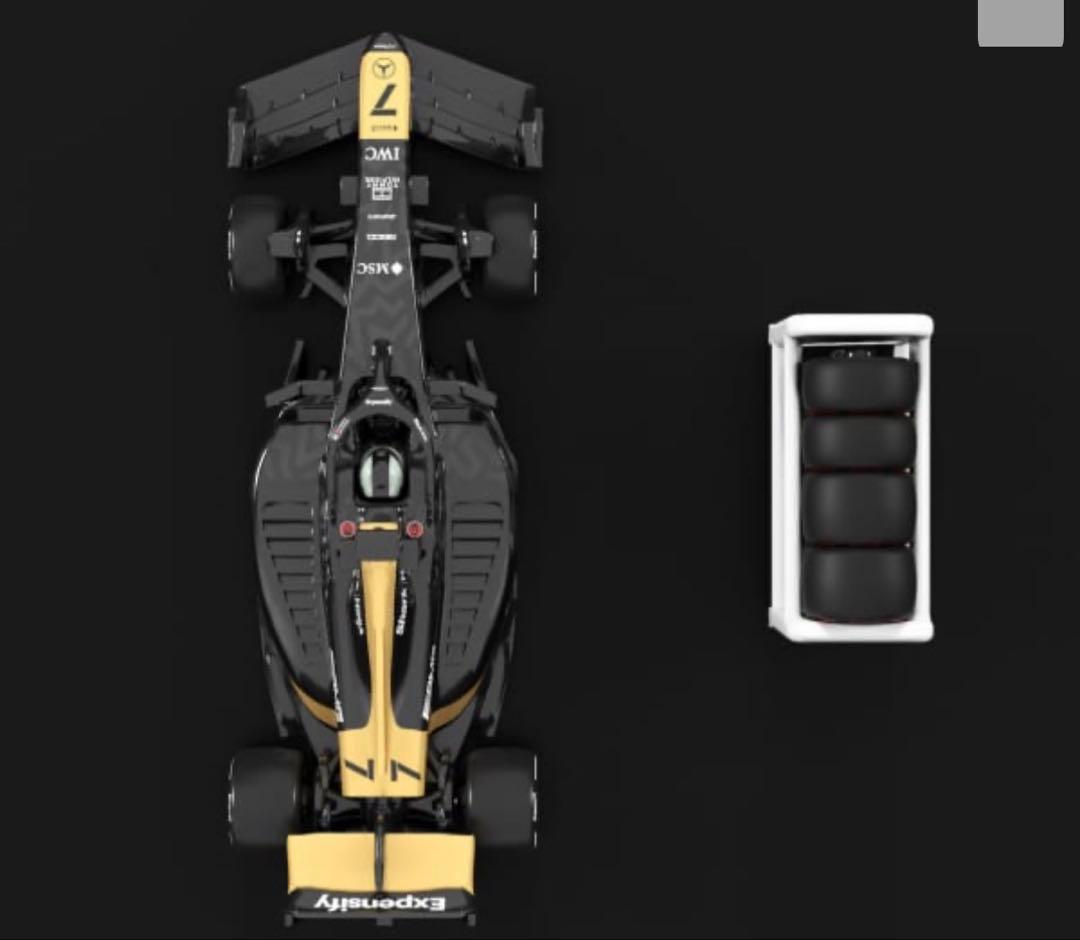 ミニカー Hot Wheels F1 The Movie Vehicle APXGP
