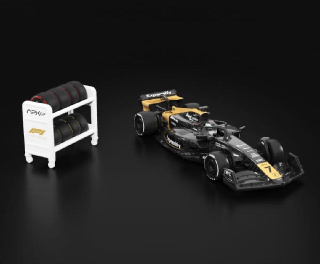 ミニカー Hot Wheels F1 The Movie Vehicle APXGP