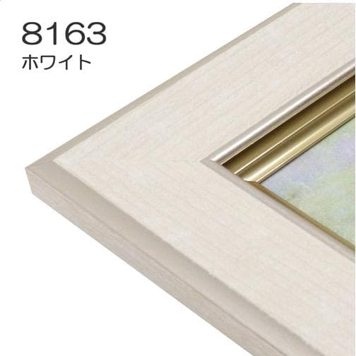 アクリル画　原画　「秋の小径」額縁付　SMサイズ　キャンバス　風景画