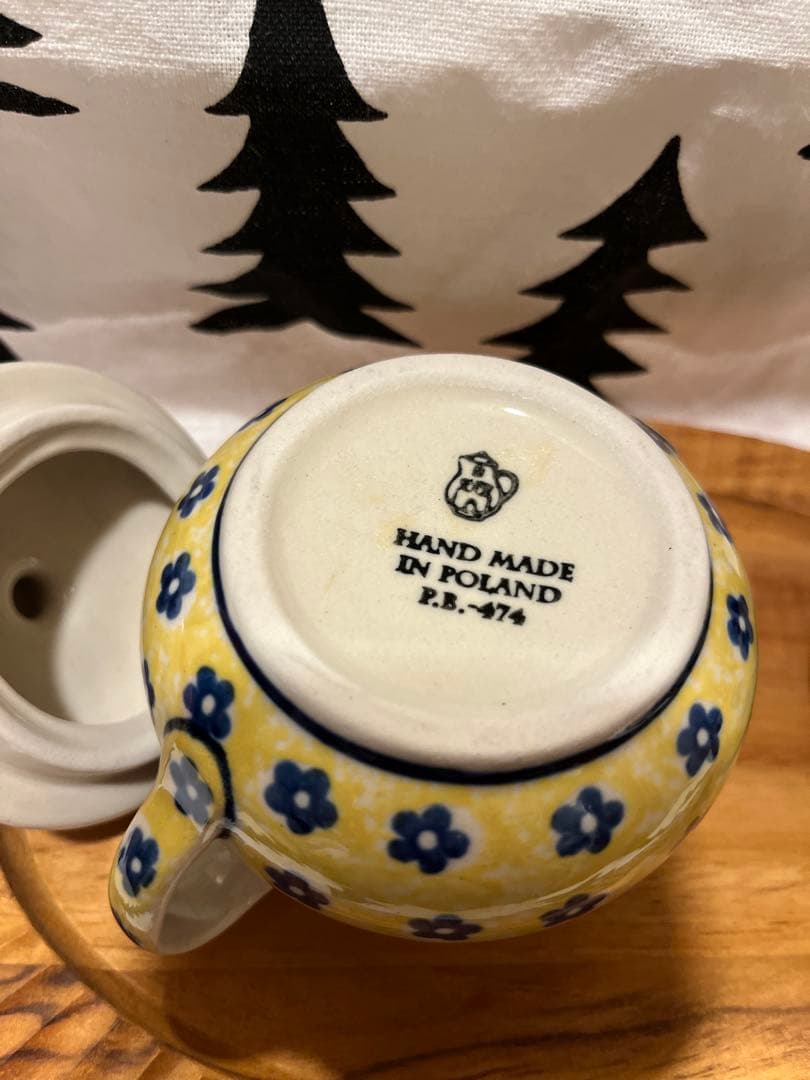 ポーランド食器 シュガーポット&クリーマー