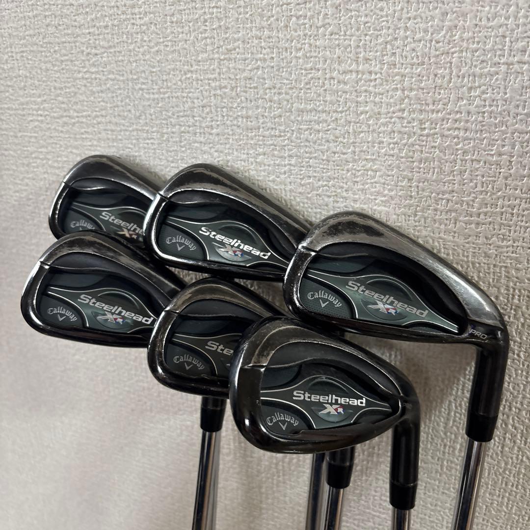 キャロウェイ アイアン スチールヘッドXR PRO 5ーPW 6本